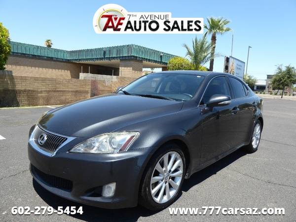 2010 LEXUS IS 250 4DR SPORT SDN AUTO RWD with Traction control (TRAC) for sale in Phoenix, AZ