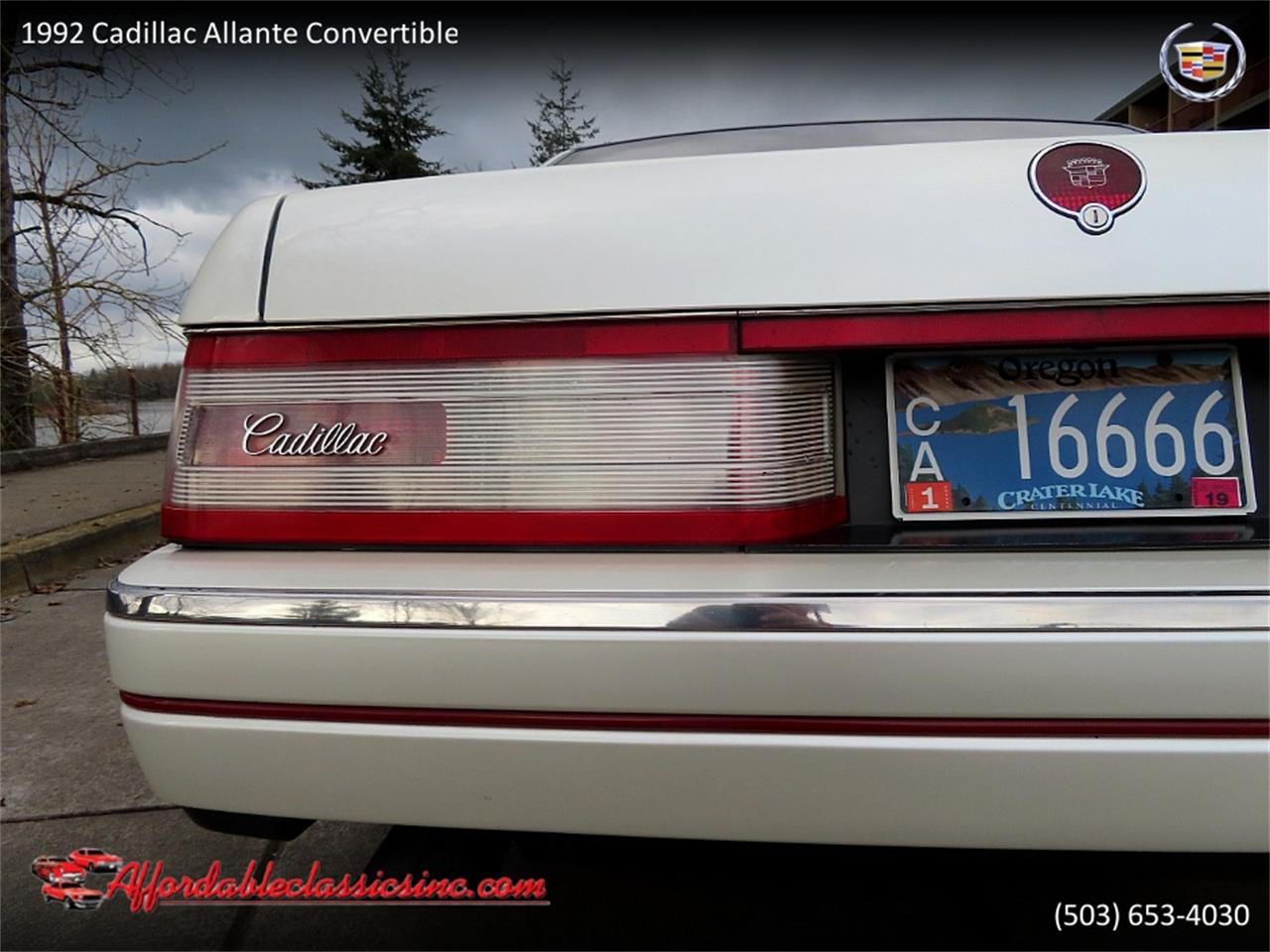 1992 Cadillac Allante for sale in Gladstone, OR – photo 14