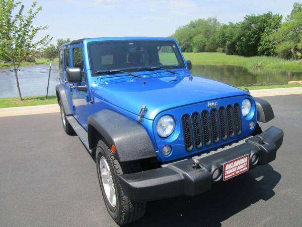 2015 Jeep Wrangler Unlimited Sport 4x4 4dr SUV - - by for sale in Norman, TX