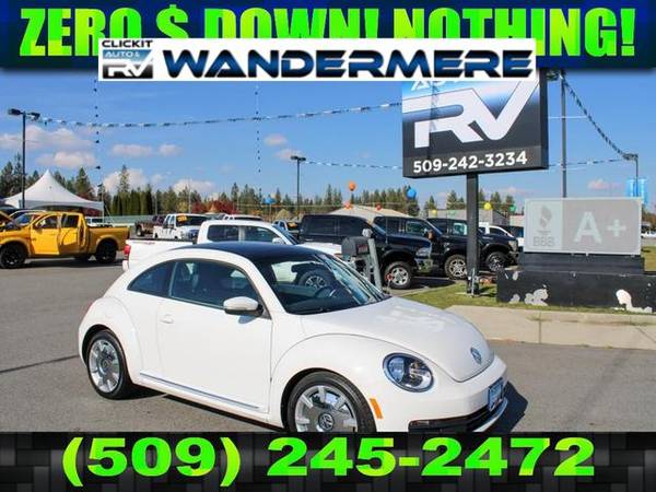 2012 Volkswagen Beetle 2.5L w/Sun/Sound/Nav PZEV CARS TRUCKS SUV RVs for sale in Spokane, WA