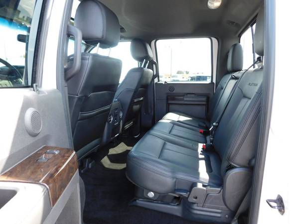 2014 *Ford* *SUPER DUTY F-350* *PLATINUM* White for sale in American Fork, UT – photo 24