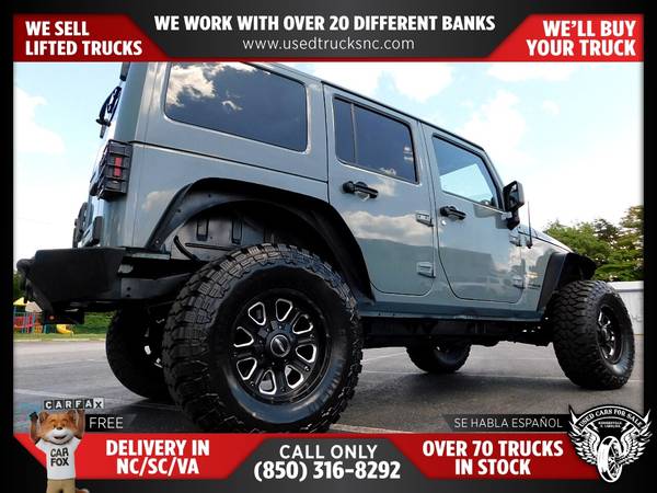 335/mo - 2014 Jeep Wrangler Unlimited Sahara 4x4SUV FOR ONLY - cars for sale in KERNERSVILLE, NC – photo 4