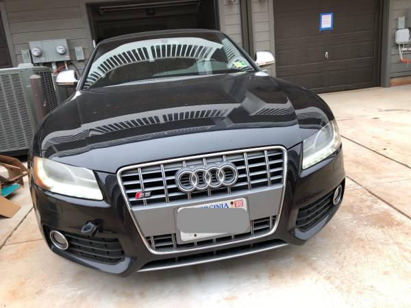 Used 2008 Black Audi S5 Coupe for sale in MANASSAS, District Of Columbia