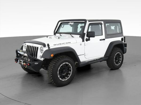 2014 Jeep Wrangler Rubicon Sport Utility 2D suv White - FINANCE... for sale in Harker Heights, TX – photo 3