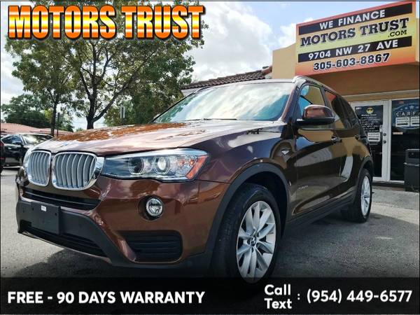 2017 BMW X3 sDrive28i Sports Activity Vehicle BAD CREDIT NO PROBLEM! for sale in Miami, FL