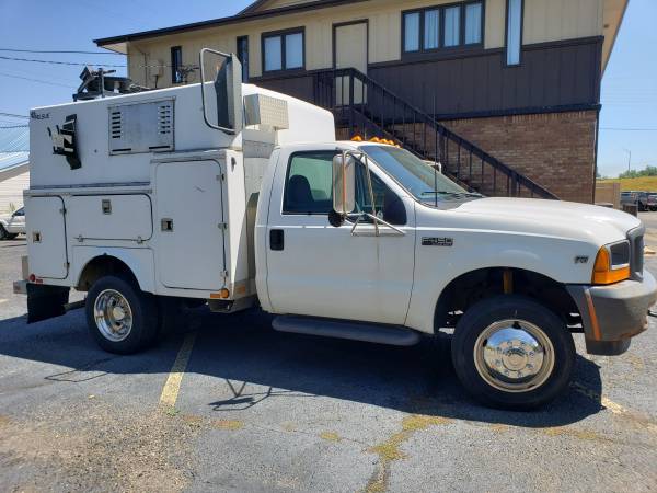 2001 Ford Utility Truck F450 V10 with Arrow Board Generator Compressor for sale in Golden, CO – photo 2