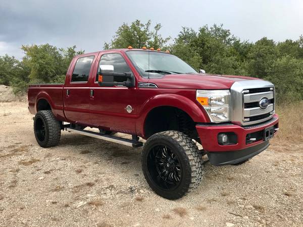 2014 Ford F250 Platinum 4x4 6.7L Powerstroke Turbo Diesel FX4 LIFTED for sale in Liberty Hill, TX – photo 3