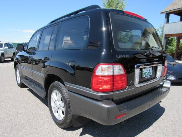 2003 Lexus LX470 4x4 One-Owner Black for sale in Bozeman, MT – photo 6