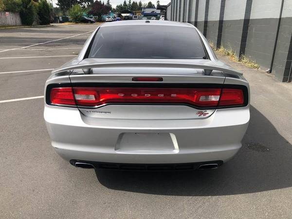 Silver 2012 Dodge Charger R/T Max 4dr Sedan Traction Control for sale in Lynnwood, WA – photo 4