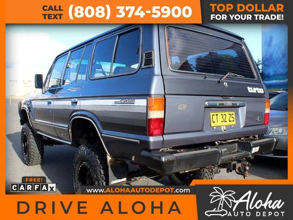 1986 Toyota LandCruiser Turbo for only 503/mo! - - by for sale in Honolulu, HI – photo 4
