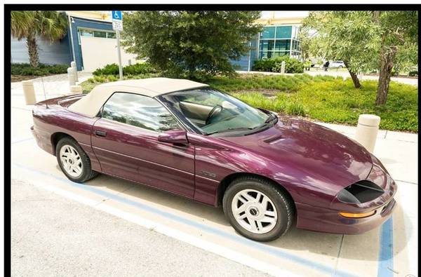 Rare 1996 Chevrolet Camaro Z28 Convertible Exc cond., low miles for sale in State College, PA