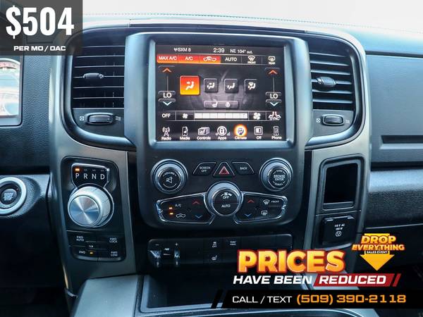 504/mo - 2017 Ram 1500 Sport LEATHER 4X4 4 X 4 4-X-4 65FT 65 FT for sale in Spokane, MT – photo 14