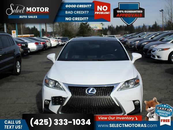 2014 Lexus CT 200h 200 h 200-h BaseHatchback FOR ONLY 379/mo! for sale in Lynnwood, WA – photo 13