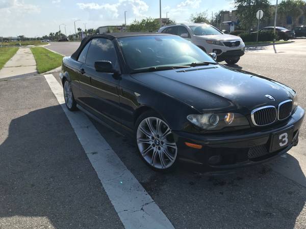 2004 BMW 330ci Convertible Triple Black with M Sport & Carfax - cars... for sale in Venice, FL – photo 6