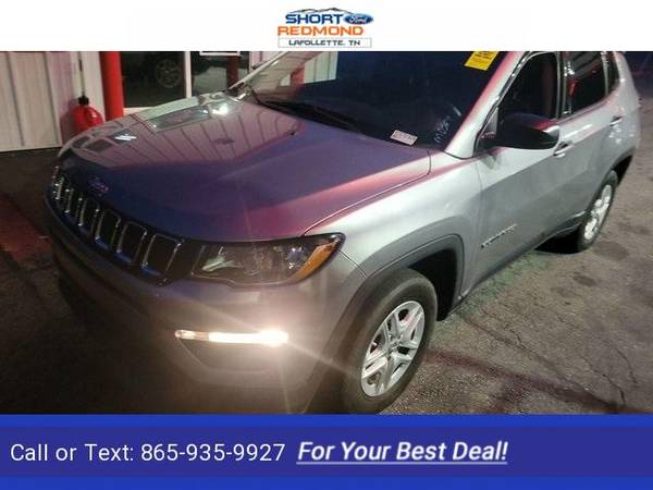2018 Jeep Compass Sport suv Billet Silver Metallic Clearcoat - cars for sale in LaFollette, TN