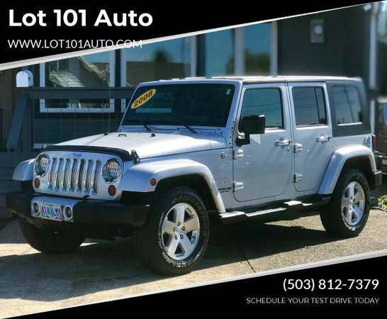 2008 Jeep Wrangler Unlimited Sahara for sale in Tillamook, OR
