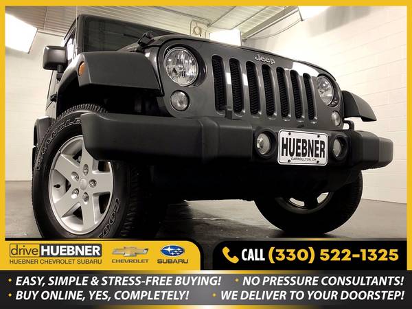 441/mo - 2017 Jeep Wrangler Sport for ONLY - - by for sale in Carrollton, OH – photo 3