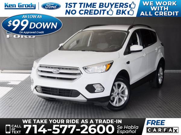 2018 Ford Escape SE - cars & trucks - by dealer - vehicle automotive... for sale in Buena Park, CA
