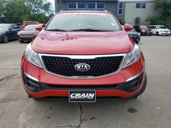 2015 Kia Sportage LX suv Signal Red for sale in Fayetteville, AR – photo 2
