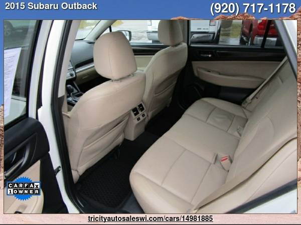 2015 SUBARU OUTBACK 2 5I LIMITED AWD 4DR WAGON Family owned since for sale in MENASHA, WI – photo 19