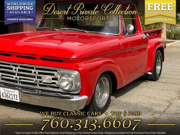 Drive this 1964 Ford F100 RARE Step side short bed v8 Pickup home for sale in Other, NC – photo 3