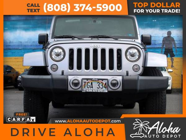 2017 Jeep Wrangler Unlimited Winter Sport Utility 4D 4 D 4-D for for sale in Honolulu, HI – photo 3