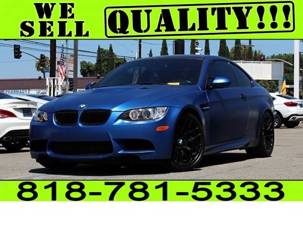 2013 BMW M3 FROZEN BLUE EDITION **$0 - $500 DOWN* BAD CREDIT CHARGE... for sale in North Hollywood, CA