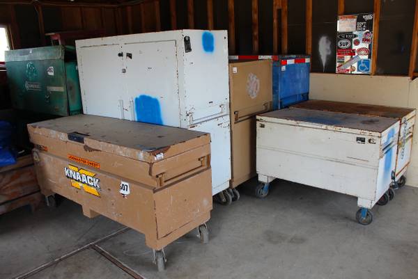 25 GANG BOXES FOR SALE knaack job box ridgid tool jobox knack chest for sale in Hollister, CA – photo 5