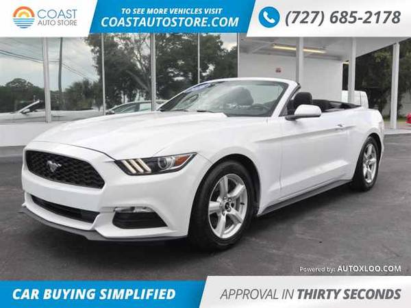 2016 Ford Mustang V6 Convertible 2d for sale in SAINT PETERSBURG, FL – photo 3