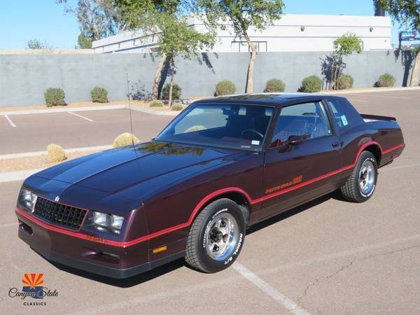 1985 Chevrolet Chevy Monte Carlo 2DR COUPE SPORT SS - cars & trucks... for sale in Tempe, AZ – photo 2