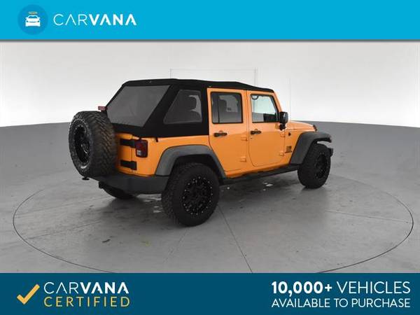 2012 Jeep Wrangler Unlimited Sport SUV 4D suv YELLOW - FINANCE ONLINE for sale in Carrollton, TX – photo 11