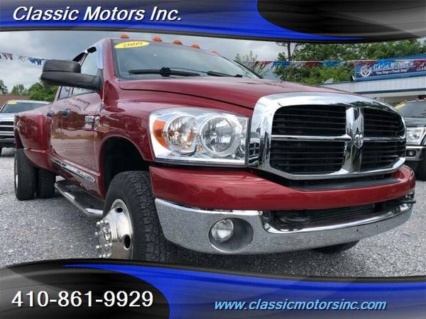 2009 Dodge Ram 3500 CrewCab SLT "BIG HORN" 4X4 DRW 1-OWNER!!! 6-SPEED for sale in Westminster, NY