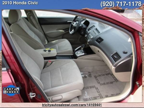 2010 HONDA CIVIC LX 4DR SEDAN 5A Family owned since 1971 - cars & for sale in MENASHA, WI – photo 23