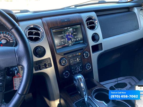 2014 Ford F-150 F150 F 150 4WD SuperCrew 145 Platinum - CALL/TEXT for sale in Sterling, CO – photo 15
