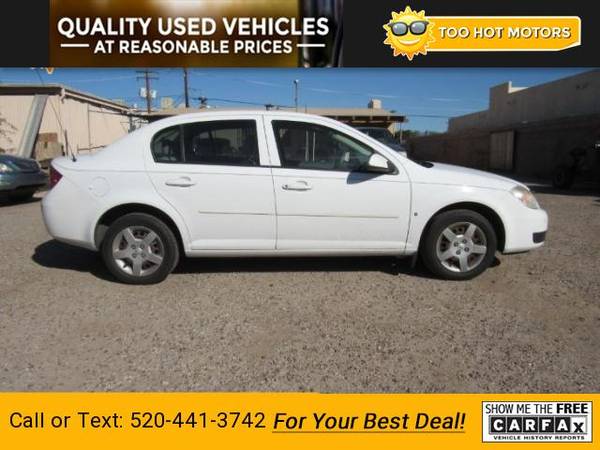 2007 Chevy Chevrolet Cobalt LT sedan Summit White for sale in Tucson, AZ