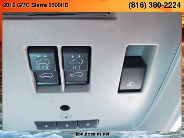 2016 GMC Sierra 2500HD 4x4 Crew Cab SLT All Terrain GFX Open 9-7 for sale in Harrisonville, MO – photo 21
