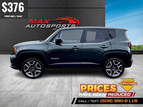 376/mo - 2021 Jeep Renegade Jeepster 4X4 4 X 4 4-X-4 ONLY 15K 15 K for sale in Spokane, MT – photo 2