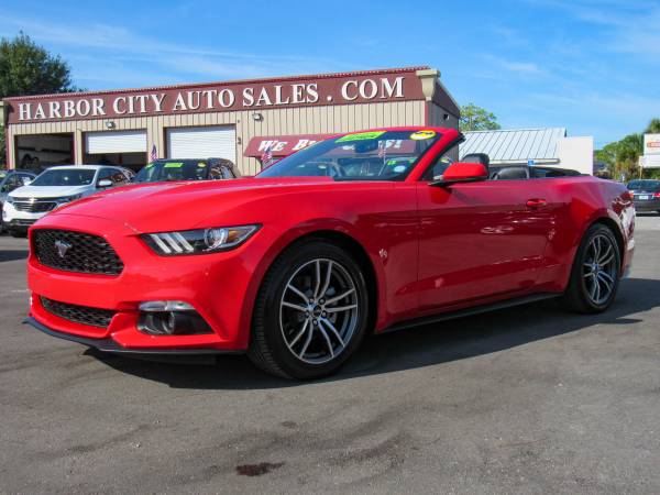 ~ ~ ~ 2017 FORD MUSTANG CONVERTIBLE! ECOBOOST! AC SEATS! LEATHER! ~ ~ for sale in WEST MELBOURNE, FL – photo 4