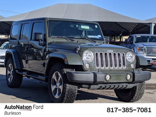 2016 Jeep Wrangler Unlimited Sahara 4x4 4WD Four Wheel Drive - cars... for sale in Burleson, TX – photo 3
