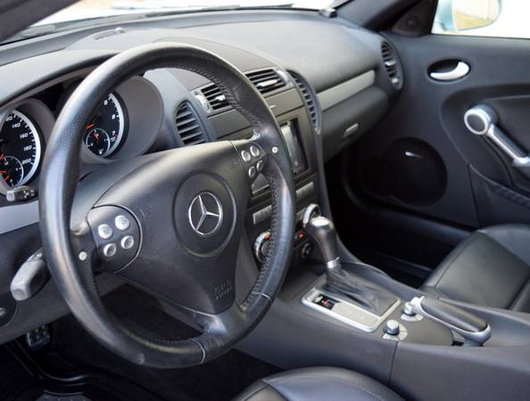 Diamond Silver 2006 Mercedes Benz SLK55 AMG - Black Leather - 5 5 V8 for sale in Raleigh, NC – photo 7
