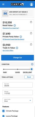 Infiniti g37x - - by dealer - vehicle automotive sale for sale in Jonesboro, GA – photo 2