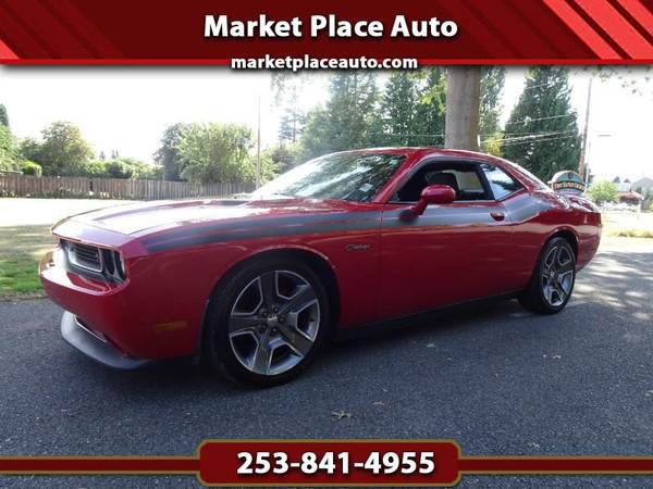 2012 Dodge Challenger R/T 6-Speed Heated Leather Sun Roof Loaded !! for sale in PUYALLUP, WA
