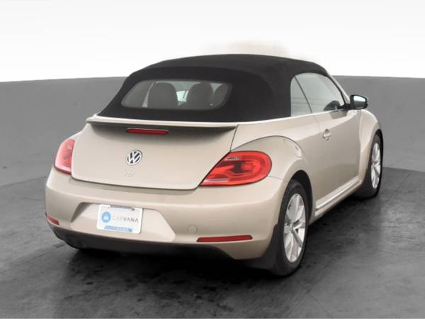 2013 VW Volkswagen Beetle TDI Convertible 2D Convertible Beige - -... for sale in South Bend, IN – photo 10