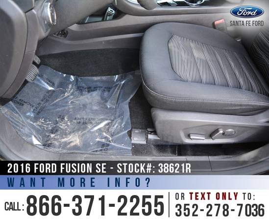 2016 Ford Fusion SE *** SIRIUS Radio, Keyless Entry, Camera, SYNC *** for sale in Alachua, AL – photo 13