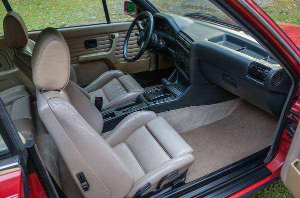 1989 BMW 325i Red Convertible for sale in East Greenwich, RI – photo 8