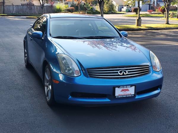 2003 Infiniti G35 Coupe with 6-Speed Manual & Brembo Brake Package for sale in Lynnwood, WA – photo 4