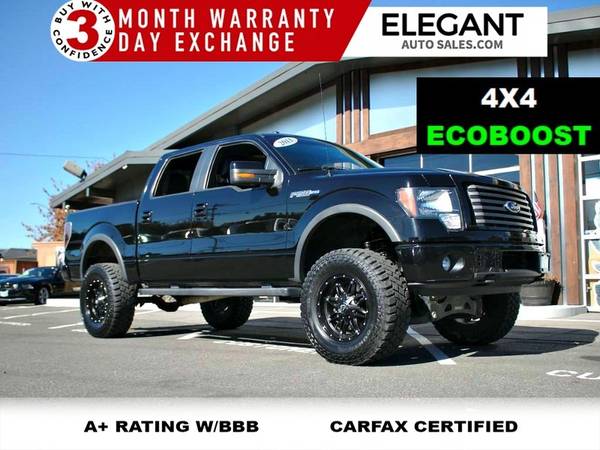 2011 Ford F-150 lariat FX4 4x4 ECOBOOST FAB TECH LIFT SUPER NICE TRUCK for sale in Beaverton, OR