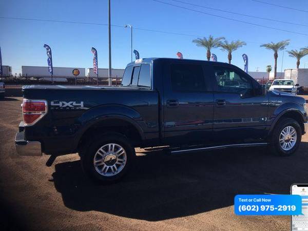 2014 Ford F150 SuperCrew Cab Lariat Pickup 4D 5 1/2 ft - Call/Text -... for sale in Glendale, AZ – photo 6