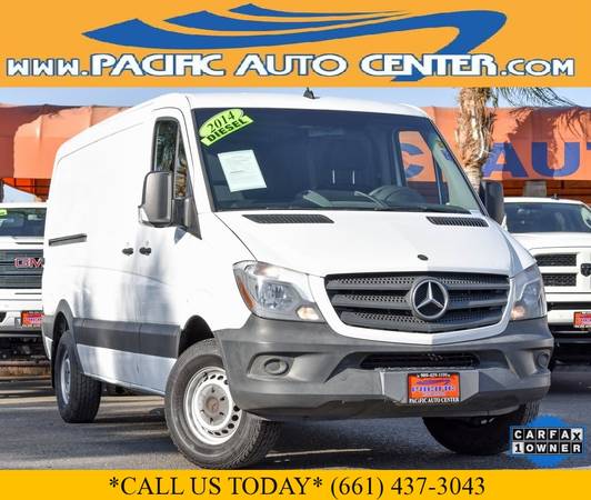2014 Mercedes-Benz Sprinter 2500 Diesel 144 WB Cargo Van (23034) for sale in Fontana, CA