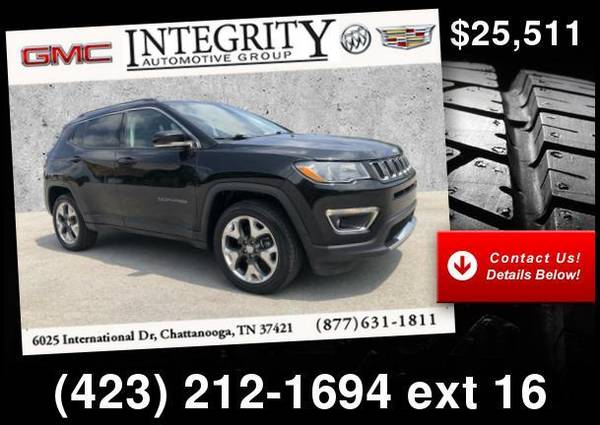 2019 Jeep Compass Limited 4X4 - - by dealer - vehicle for sale in Chattanooga, TN